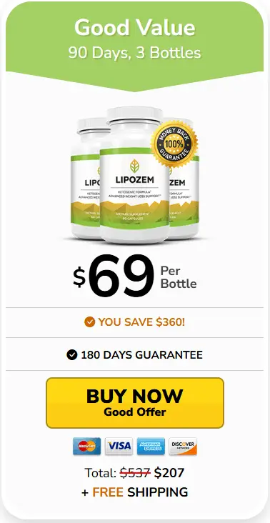 lipozem order